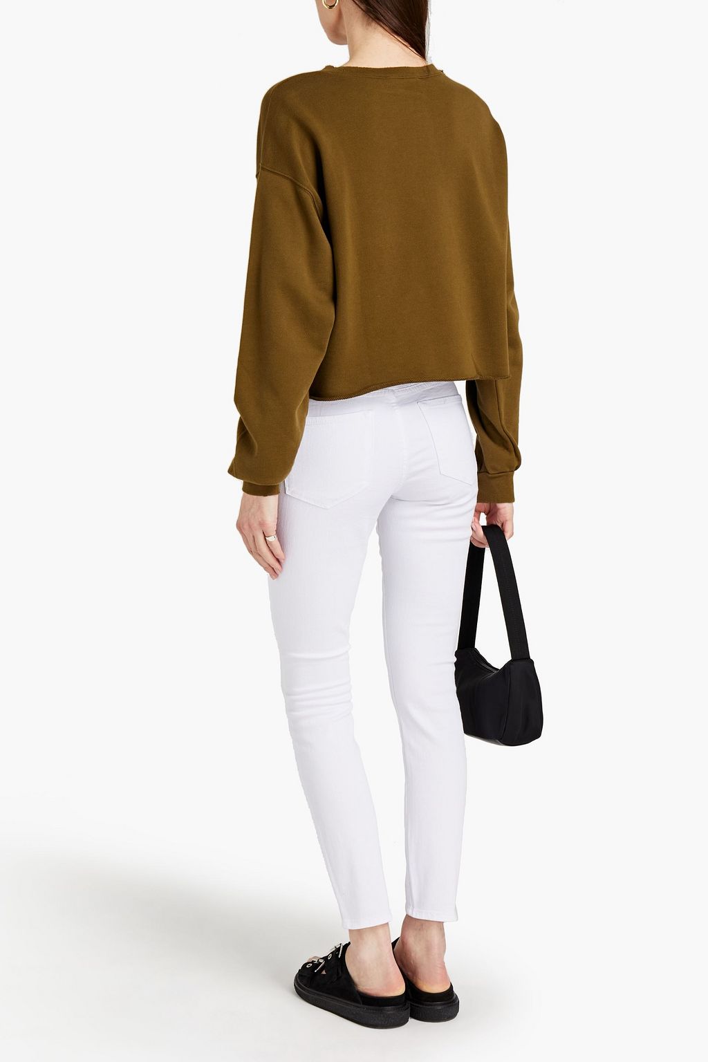 FRAME Le Color mid-rise skinny jeans