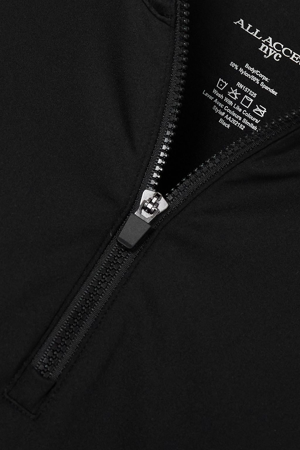 ALL ACCESS بلوزة Crop Unison من نسيجٍ مطاط
