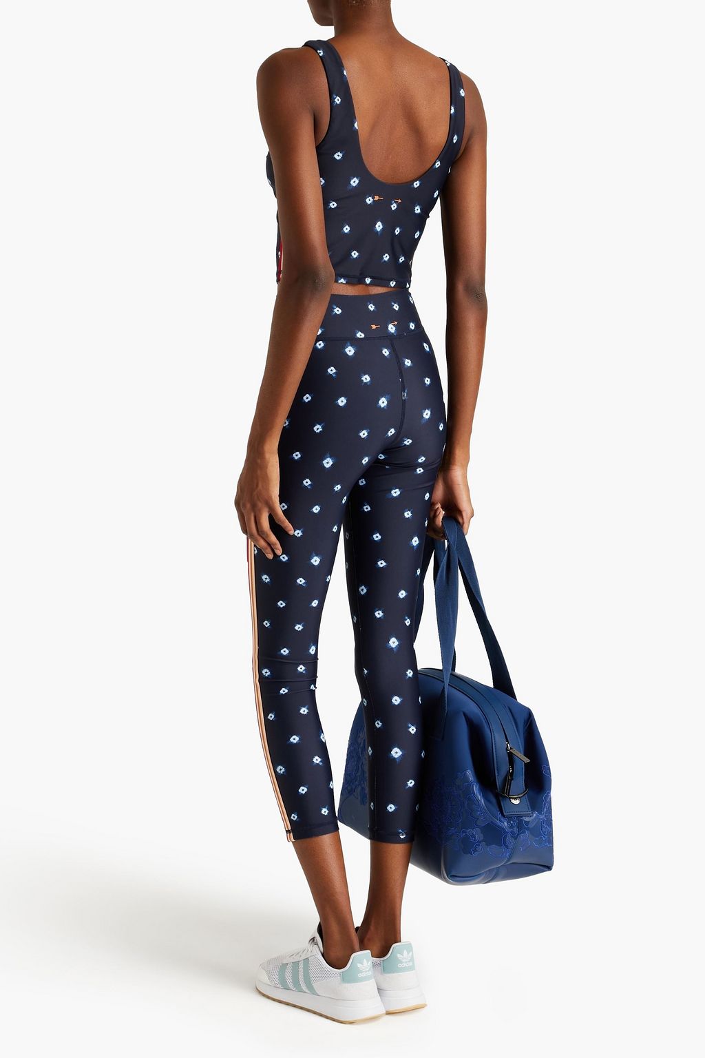 THE UPSIDE Shibori Spot printed stretch leggings