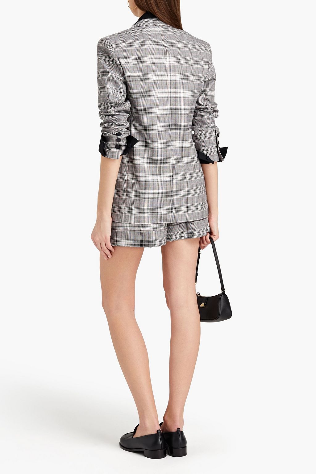 CLAUDIE PIERLOT Vauman Prince of Wales checked flannel blazer