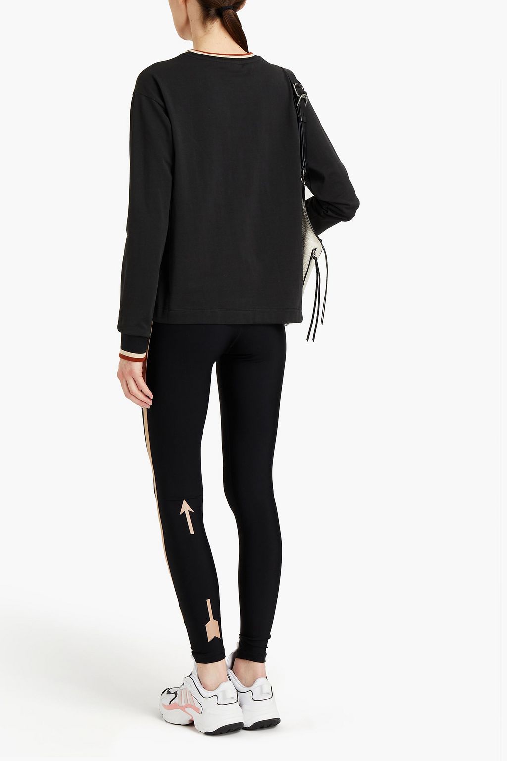THE UPSIDE Buddy printed cotton-jersey top