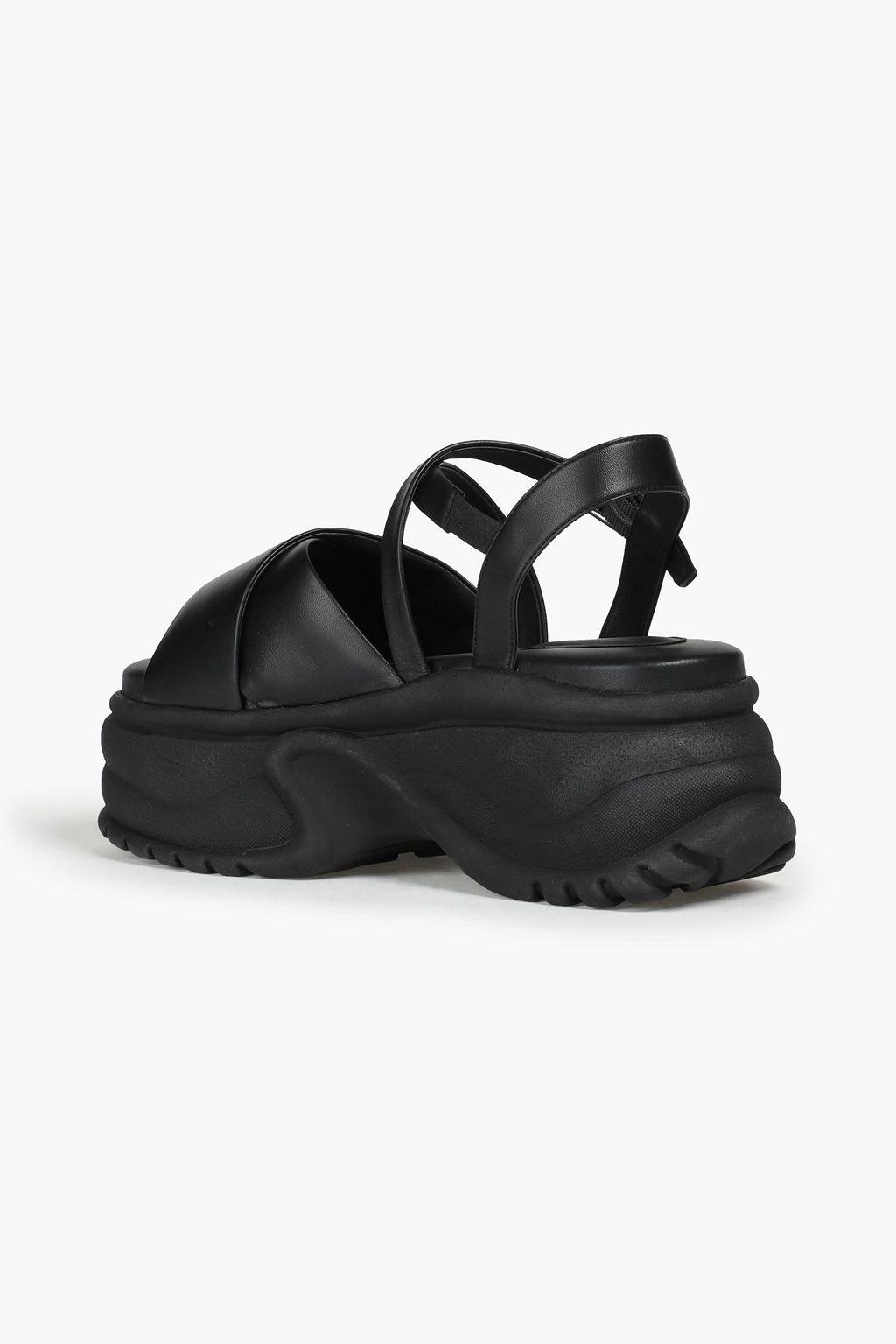 SIMONE ROCHA Leather platform sandals