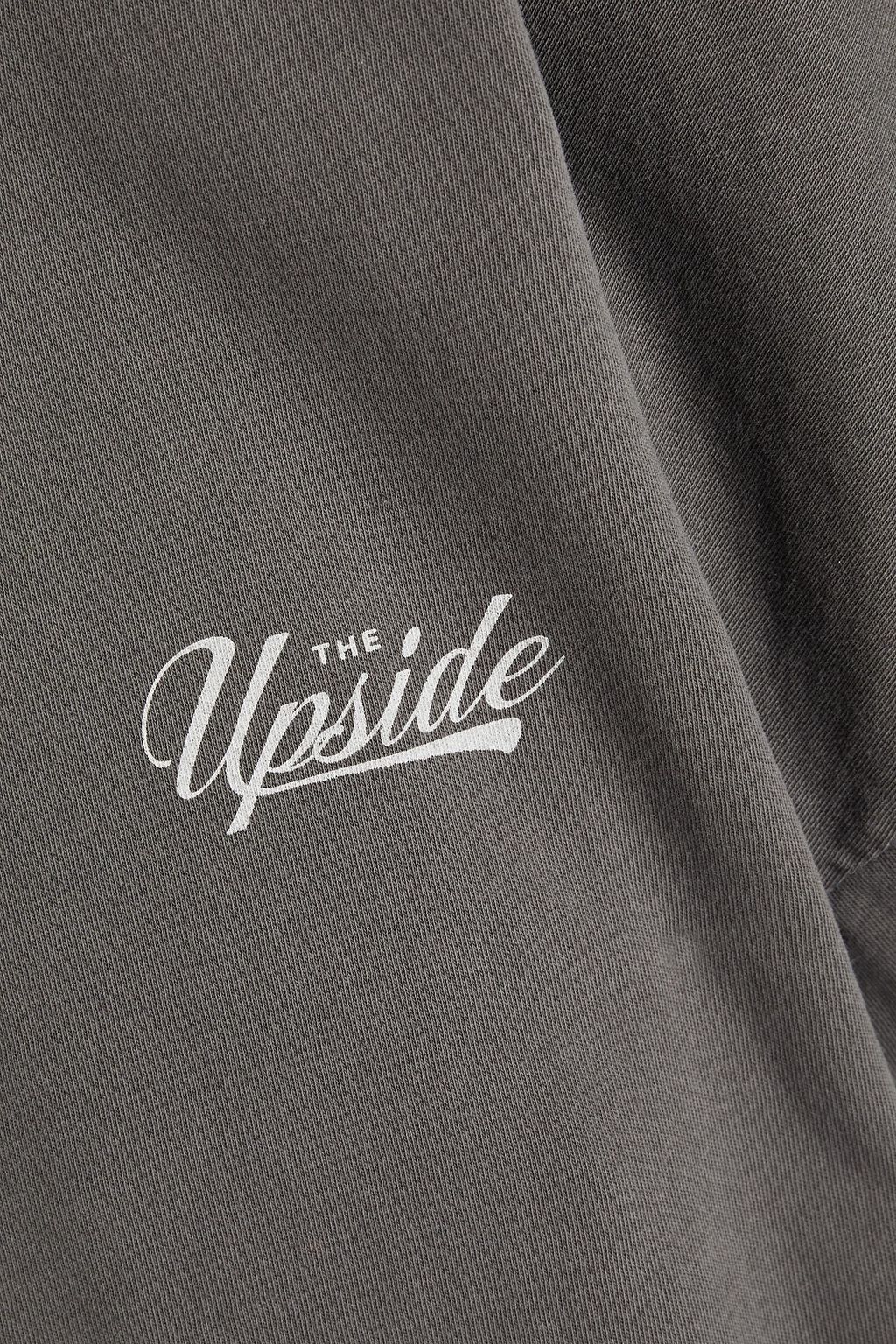 THE UPSIDE Boombox oversized printed cotton-jersey T-shirt