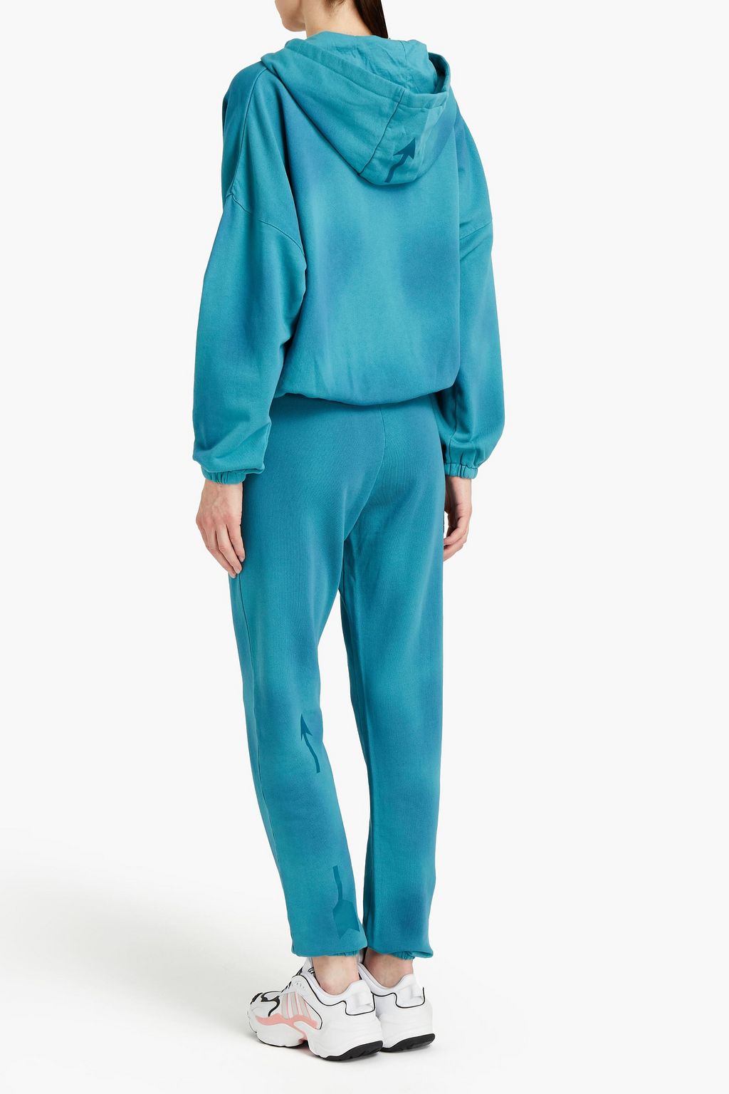 THE UPSIDE Moonstone Lennox French cotton-terry track pants
