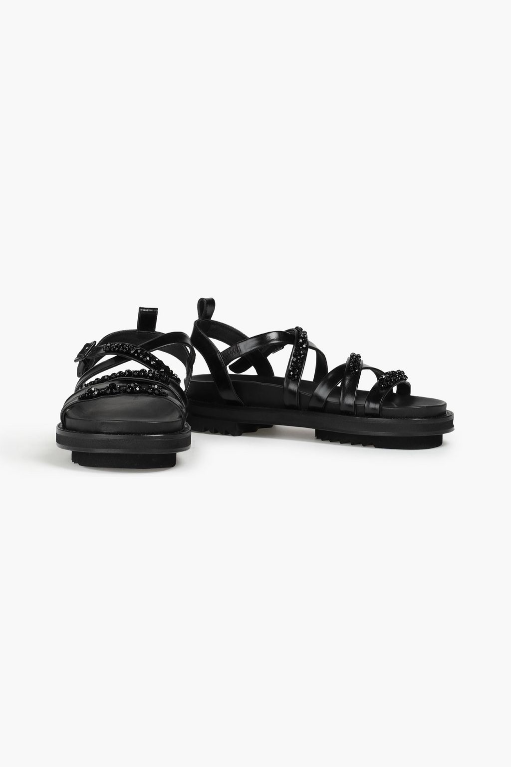 SIMONE ROCHA Embellished leather sandals