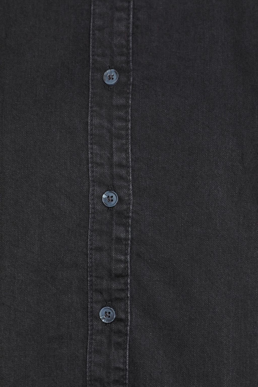 FRAME Frankie gathered denim blouse