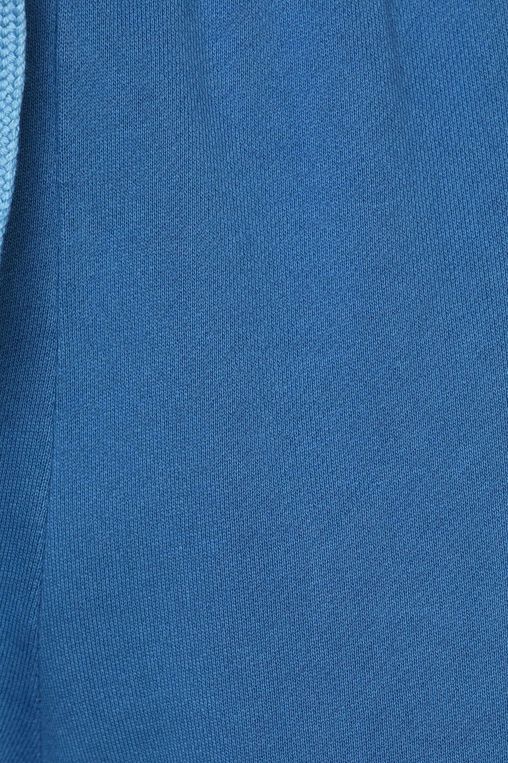 THE UPSIDE Alena dégradé French cotton-terry track pants