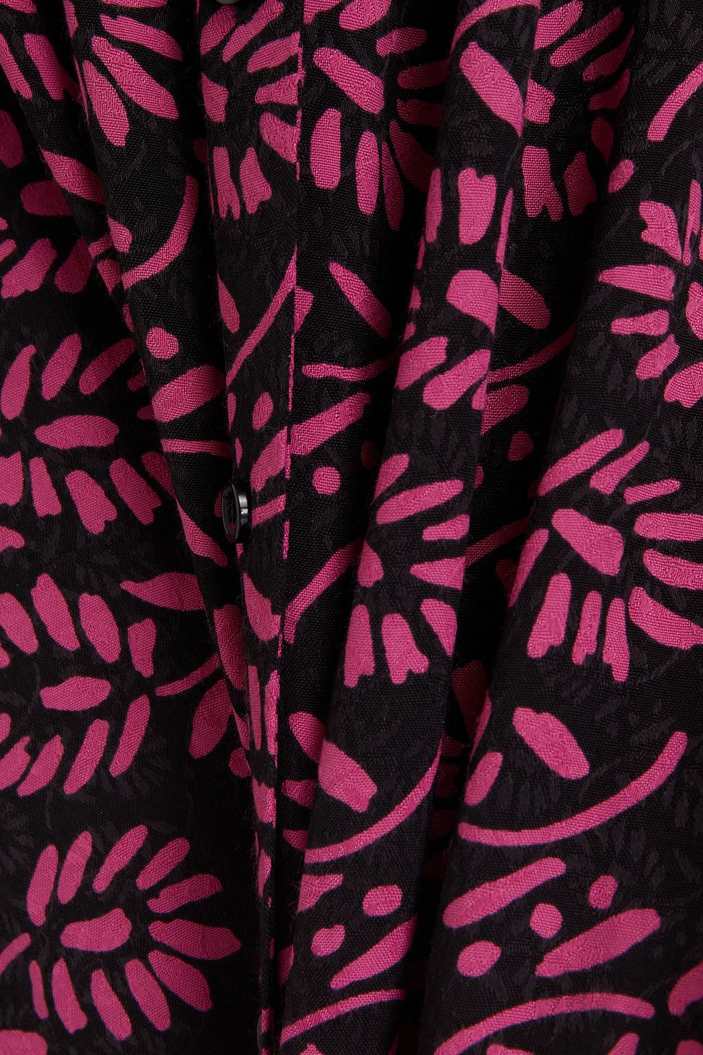 CLAUDIE PIERLOT Riveramo printed jacquard midi dress