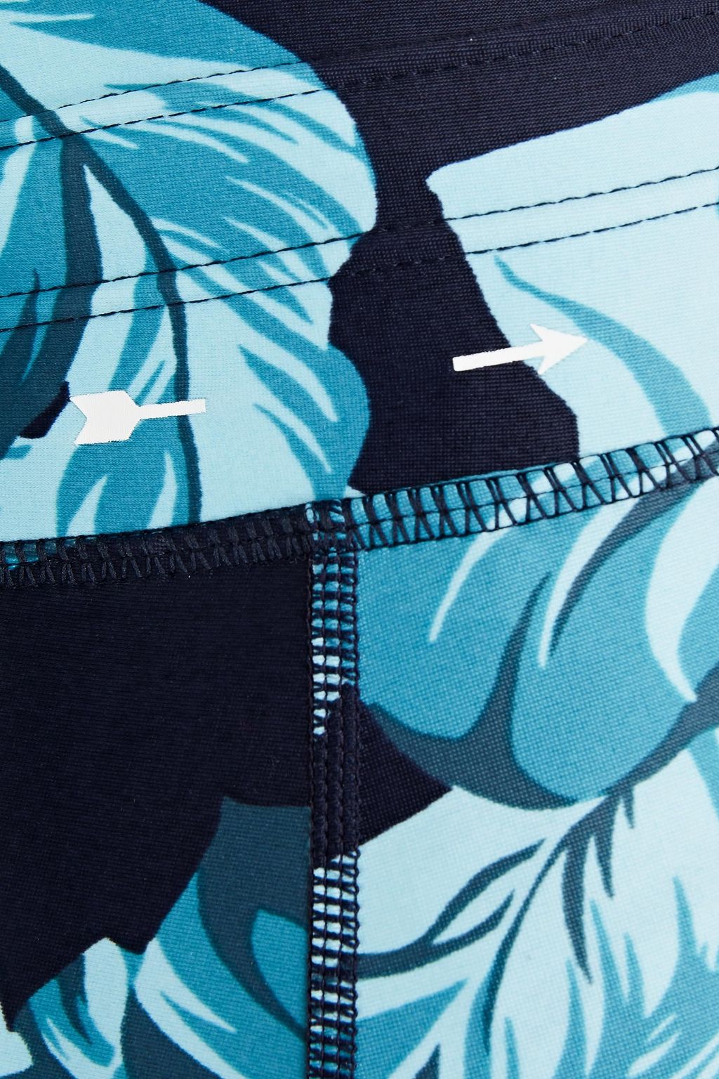 THE UPSIDE Malibu Palm printed stretch leggings