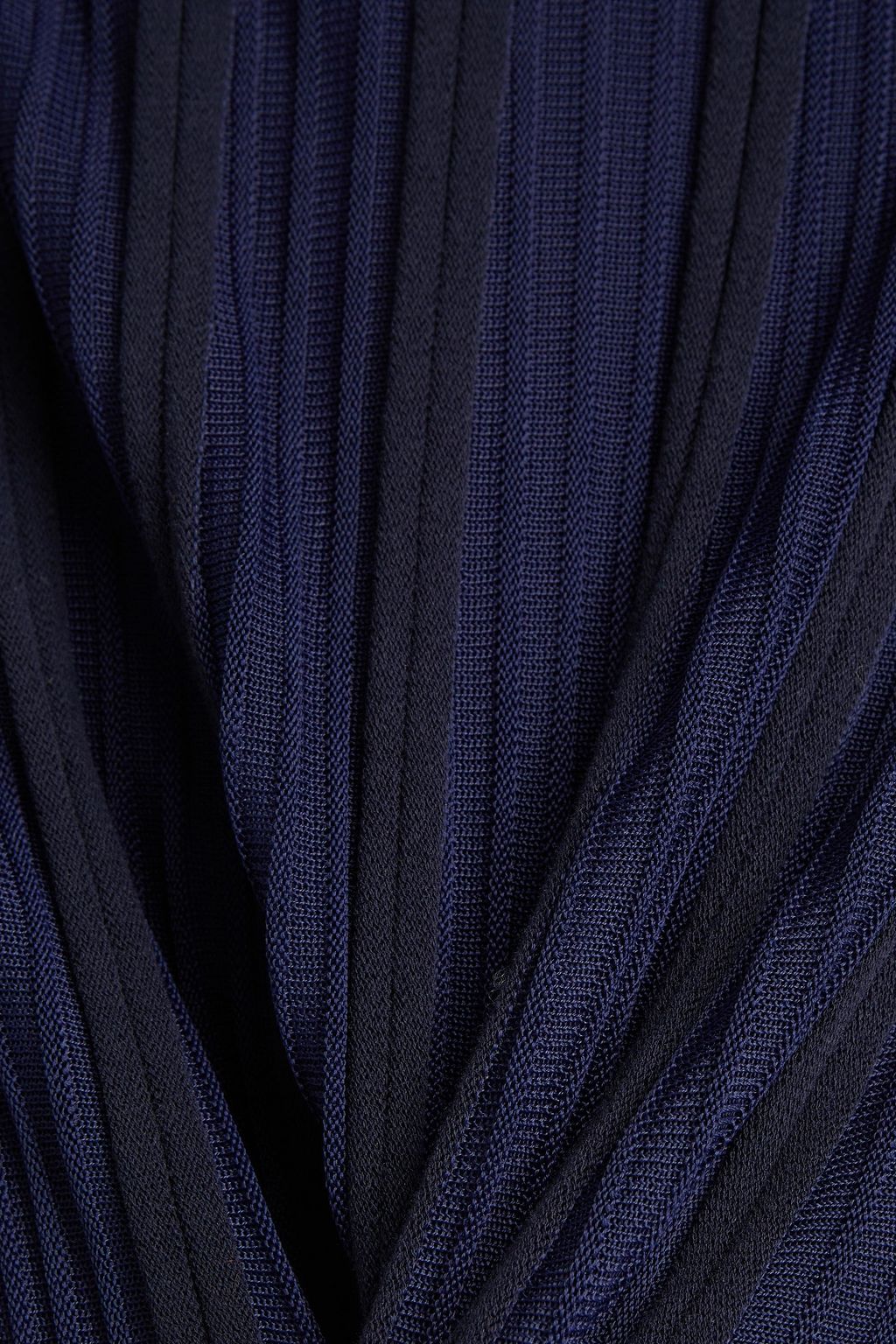 CHLOÉ Gathered knitted maxi skirt