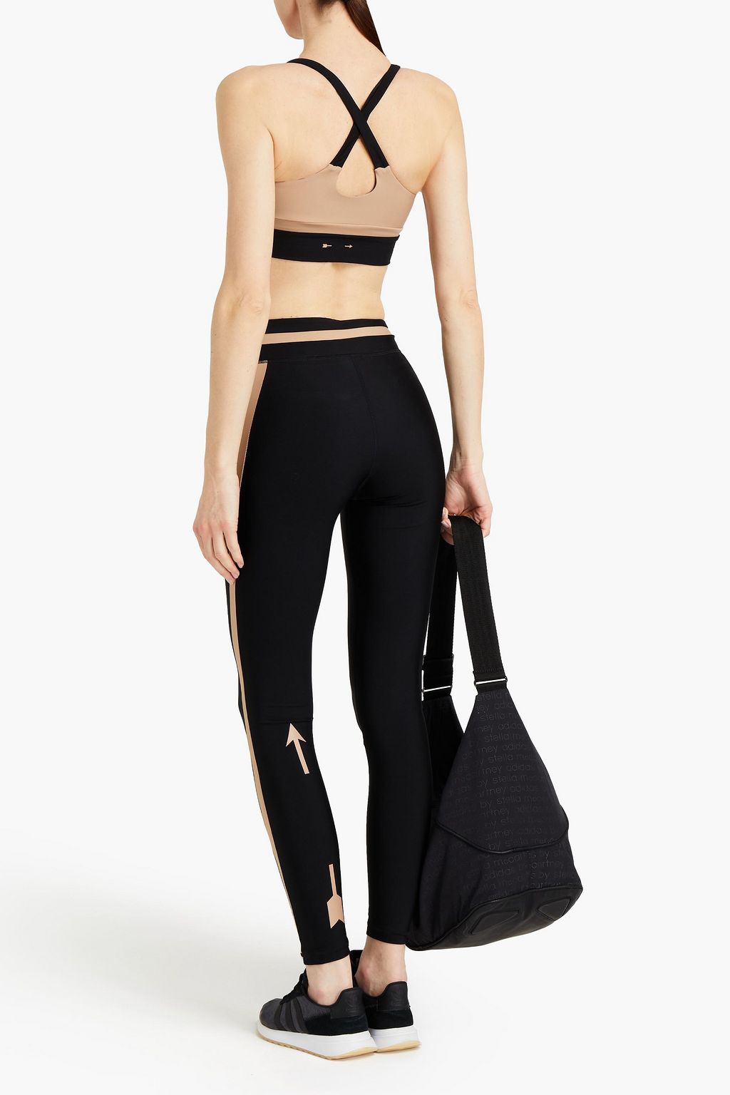 THE UPSIDE Play Colour printed color-block stretch leggings