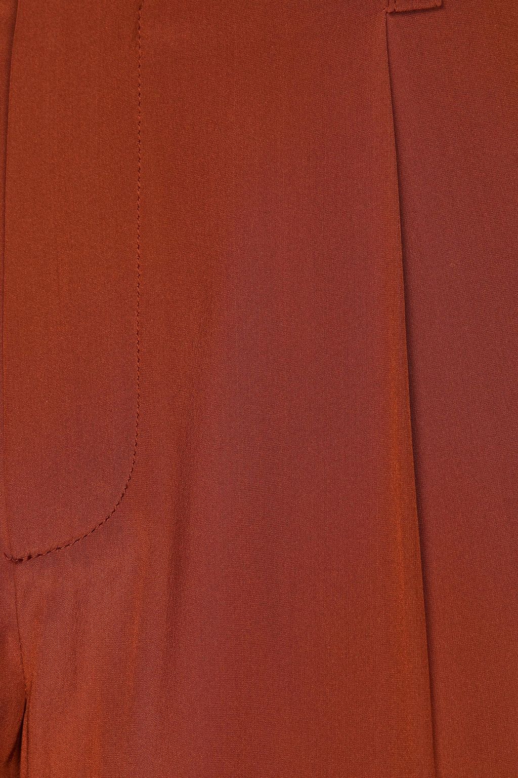 CHLOÉ Silk crepe de chine tapered pants