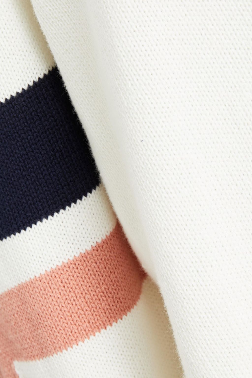 THE UPSIDE Boo striped cotton top