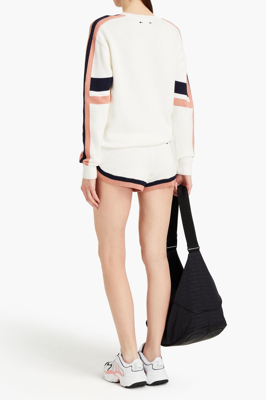 THE UPSIDE Boo striped cotton top