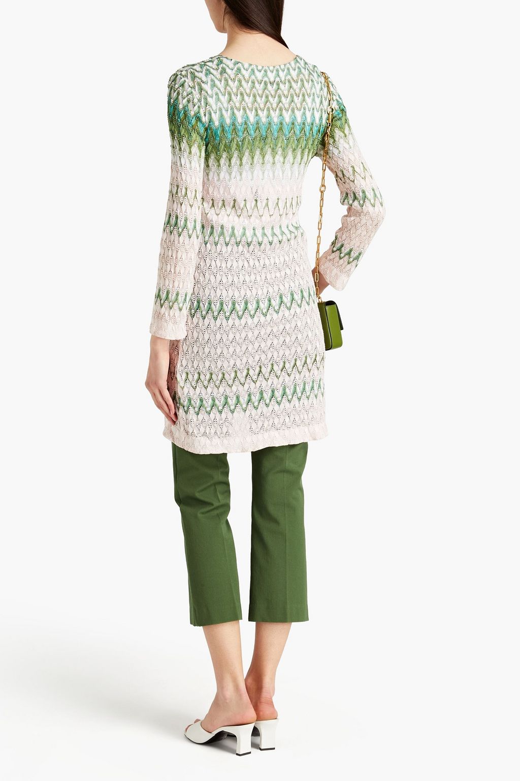 MISSONI Crochet-knit cardigan