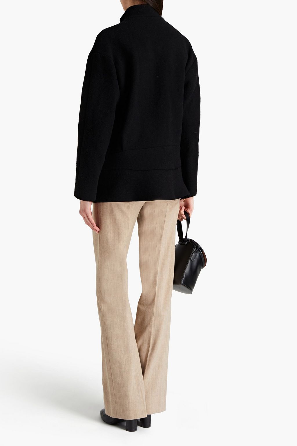 CHLOÉ Wool-blend bouclé coat