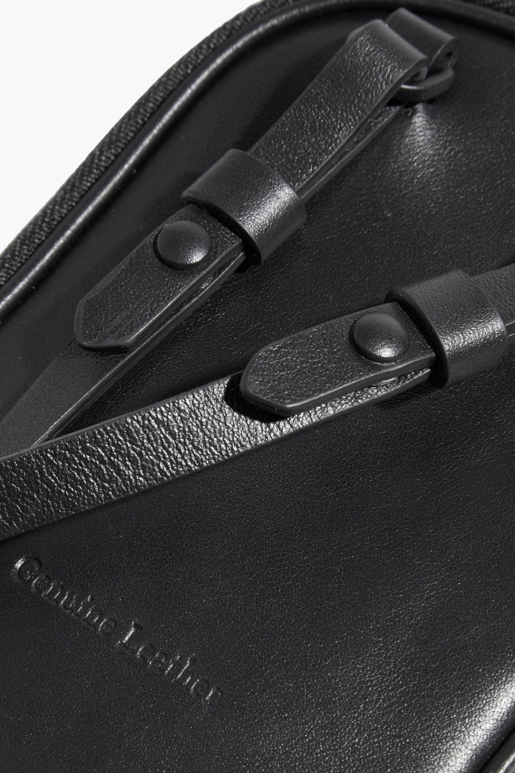 OFF-WHITE™ Logo-print leather phone case
