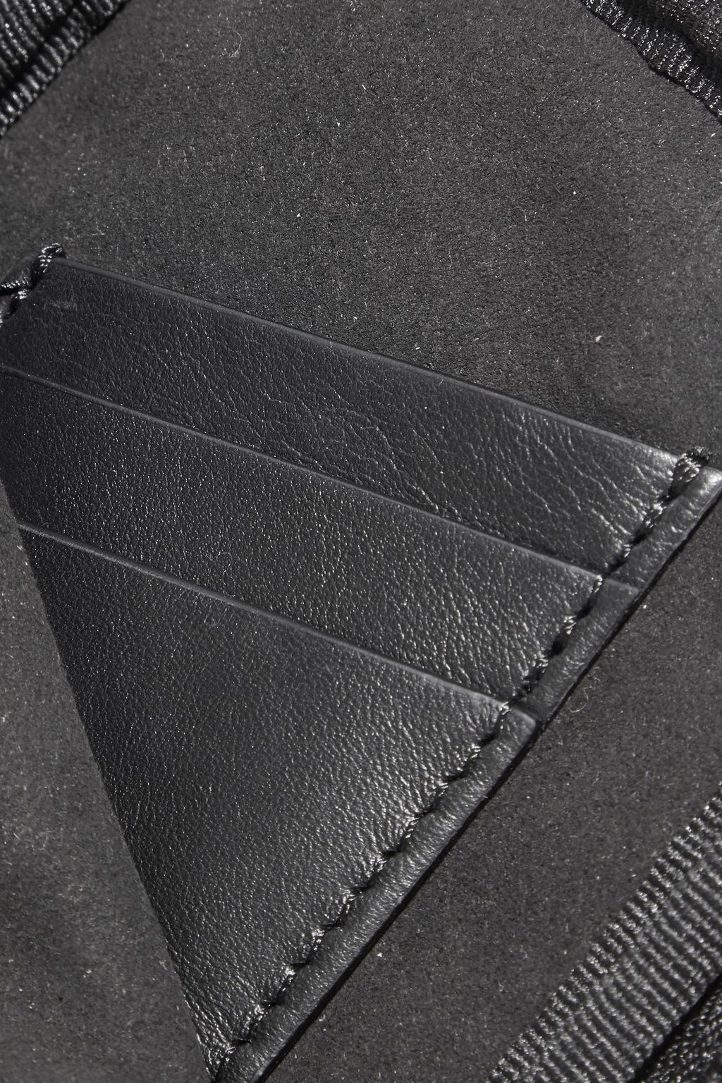 OFF-WHITE™ Logo-print leather phone case