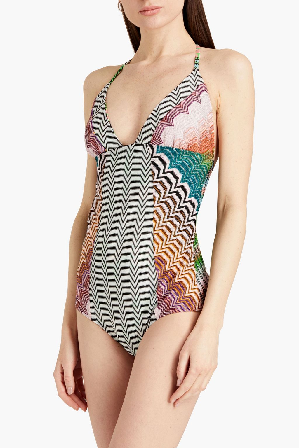 MISSONI MARE Crochet-knit swimsuit