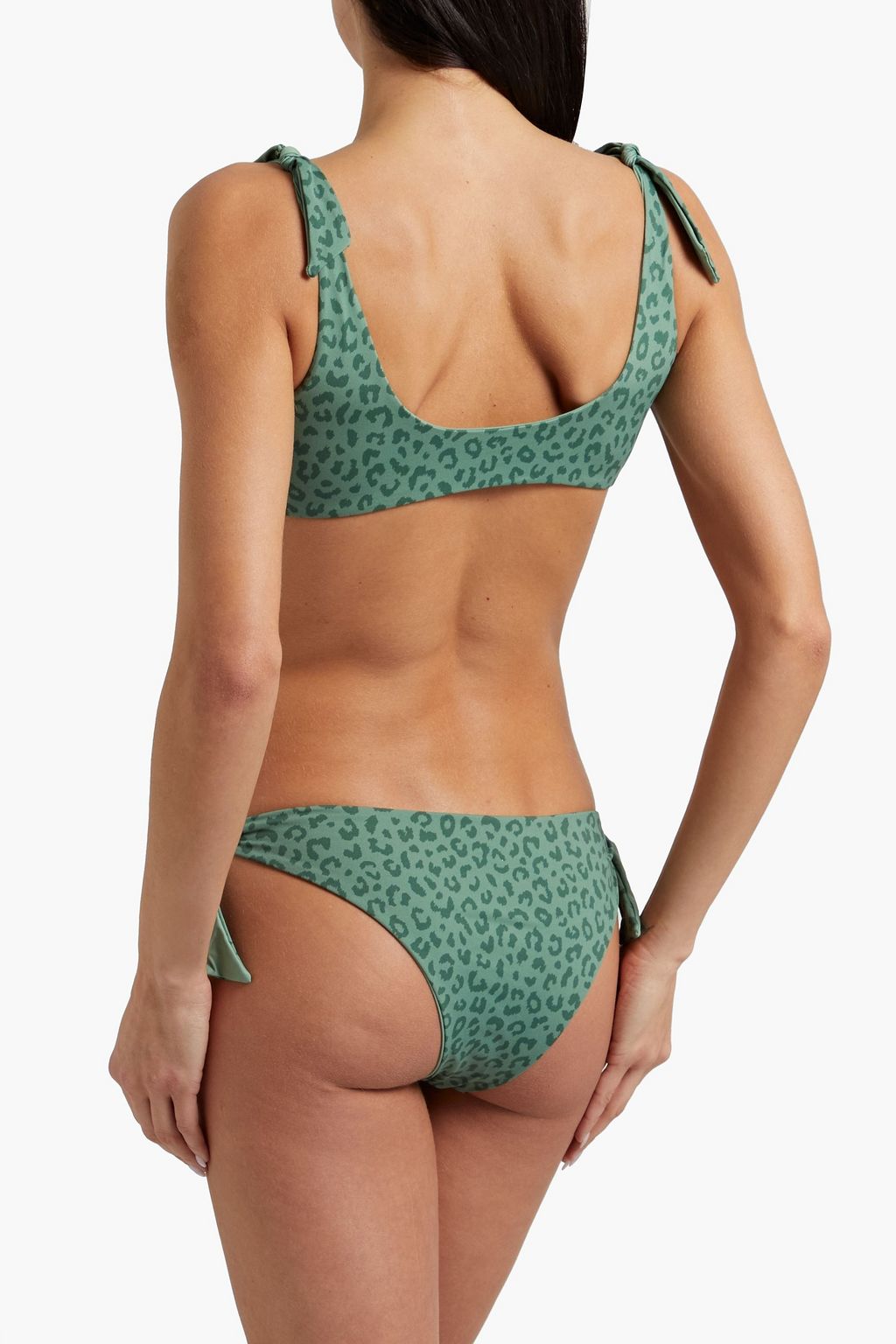 MANEBÍ Leopard-print bikini