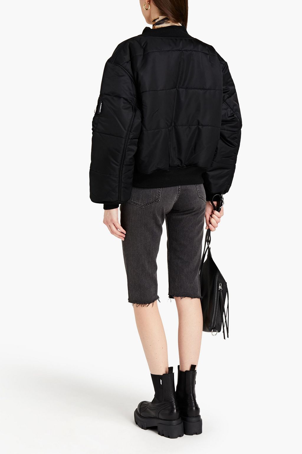 VETEMENTS Quilted shell bomber jacket