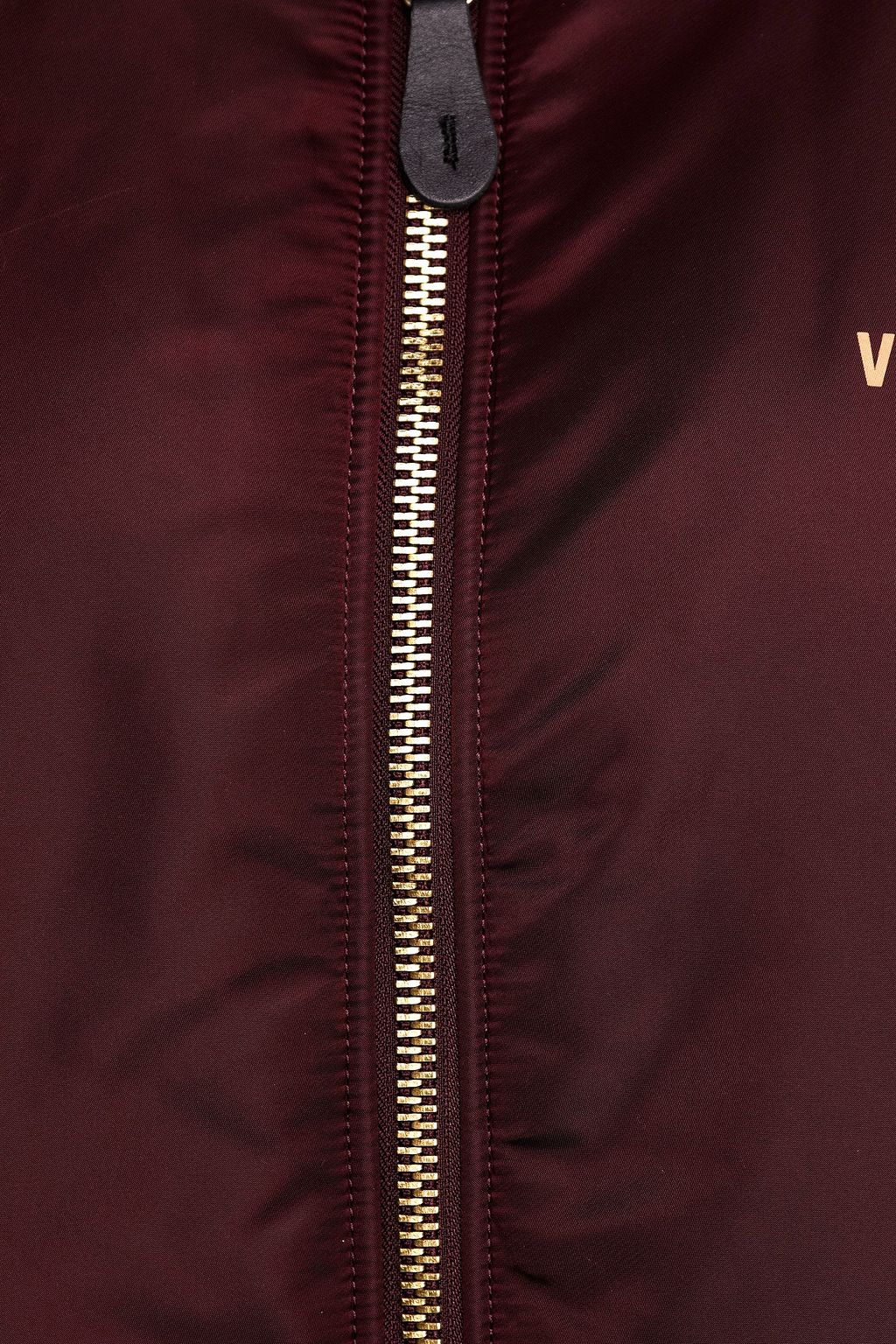 VETEMENTS Reversible printed shell bomber jacket