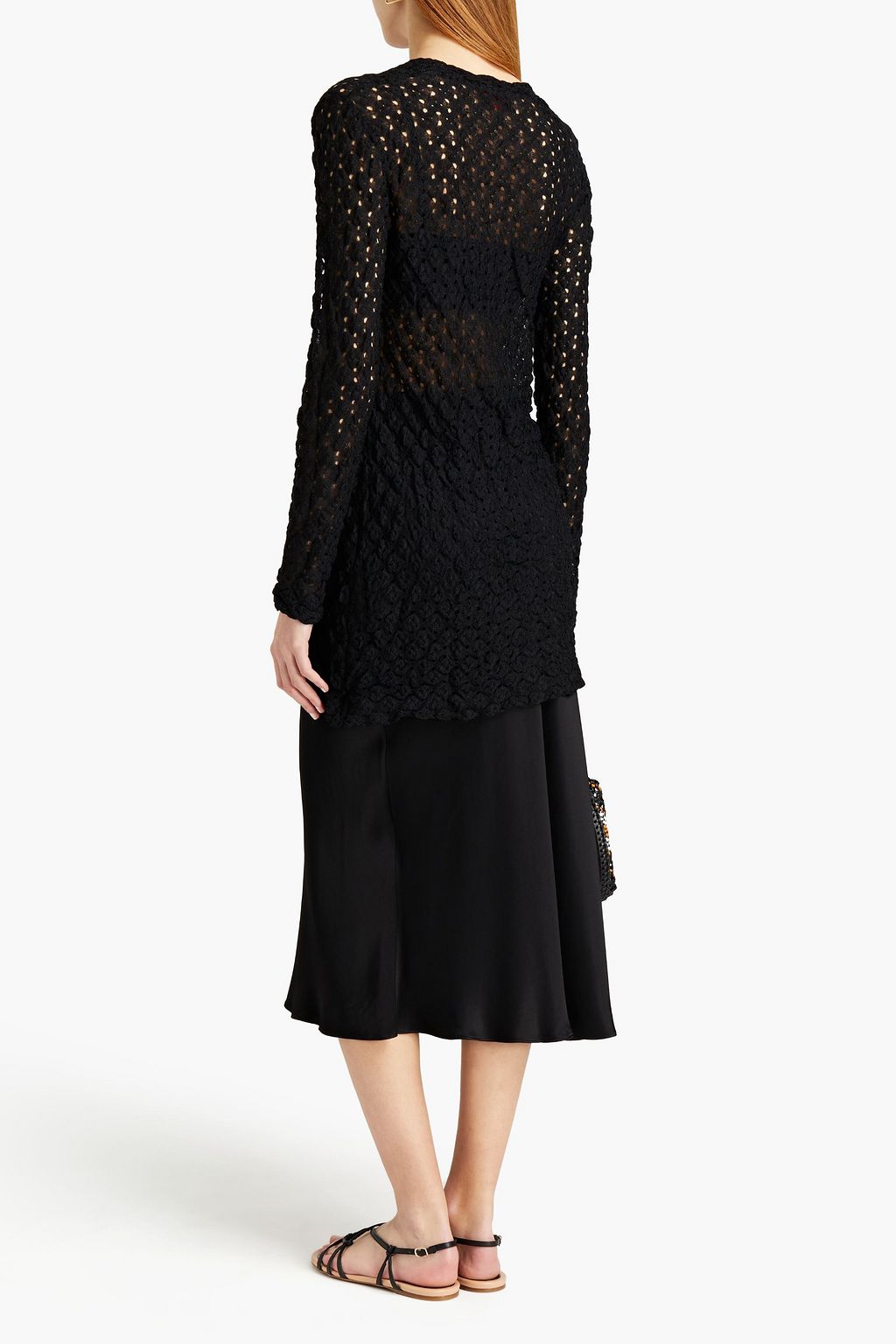 MISSONI Crochet-knit cardigan
