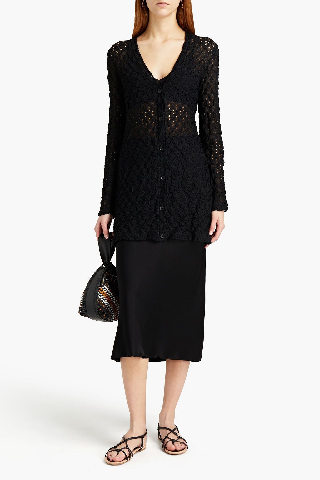 MISSONI Crochet-knit cardigan
