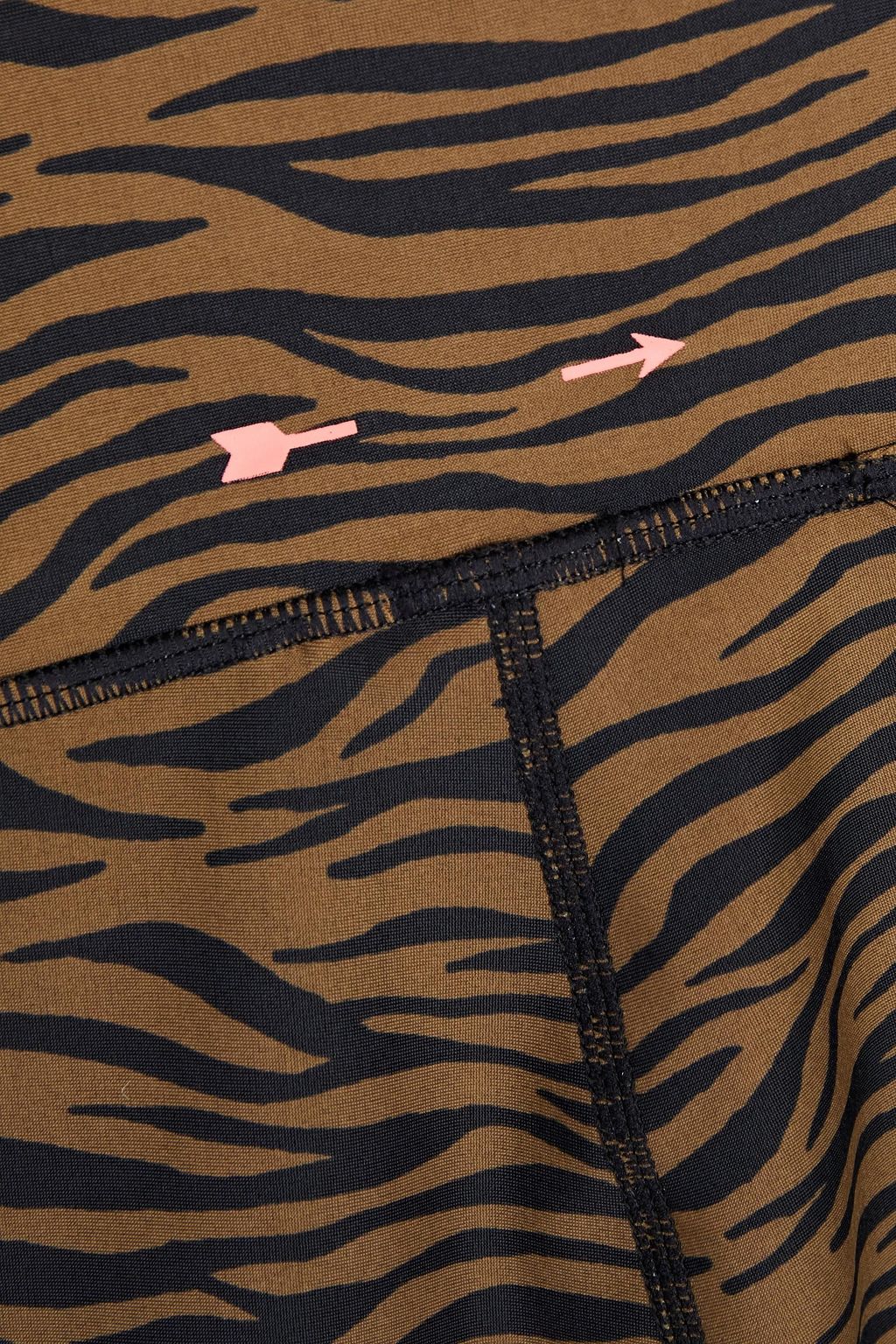 THE UPSIDE Malibu Tiger stretch shorts