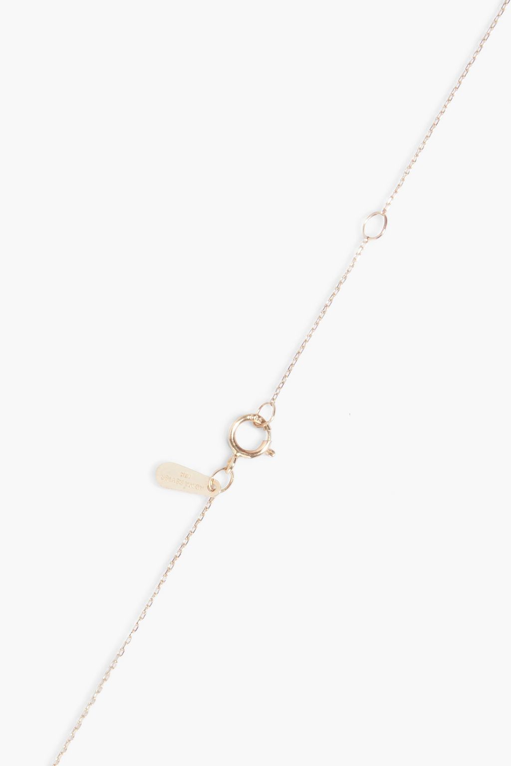 ADINA REYTER 14-karat gold, diamond and onyx necklace
