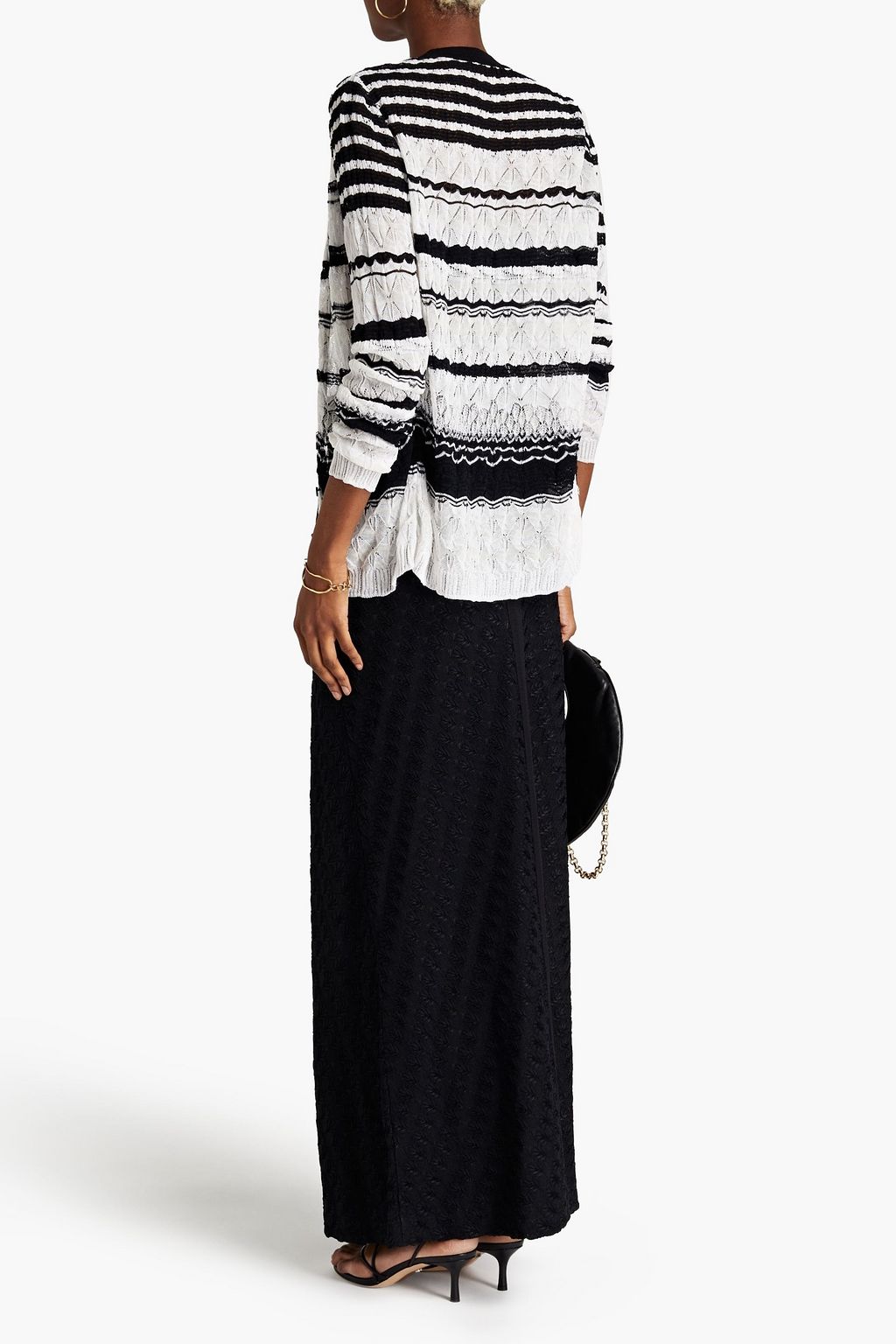 MISSONI Crochet-knit maxi skirt