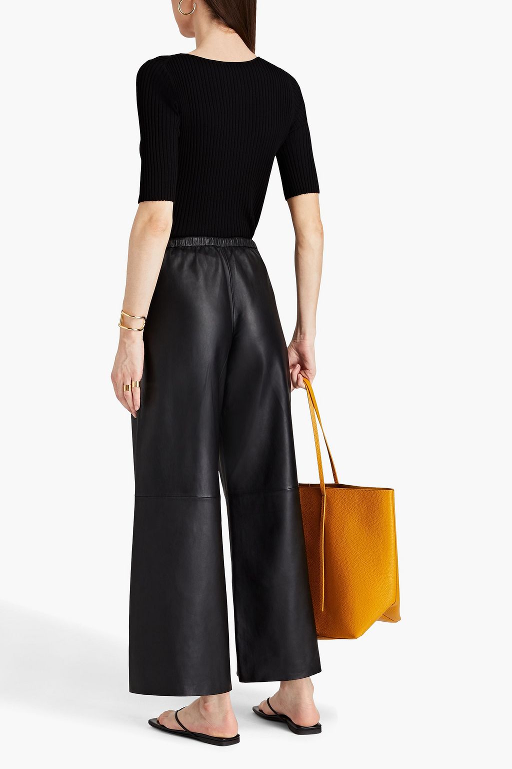 BY MALENE BIRGER Ajunie ribbed ECOVERO-blend sweater