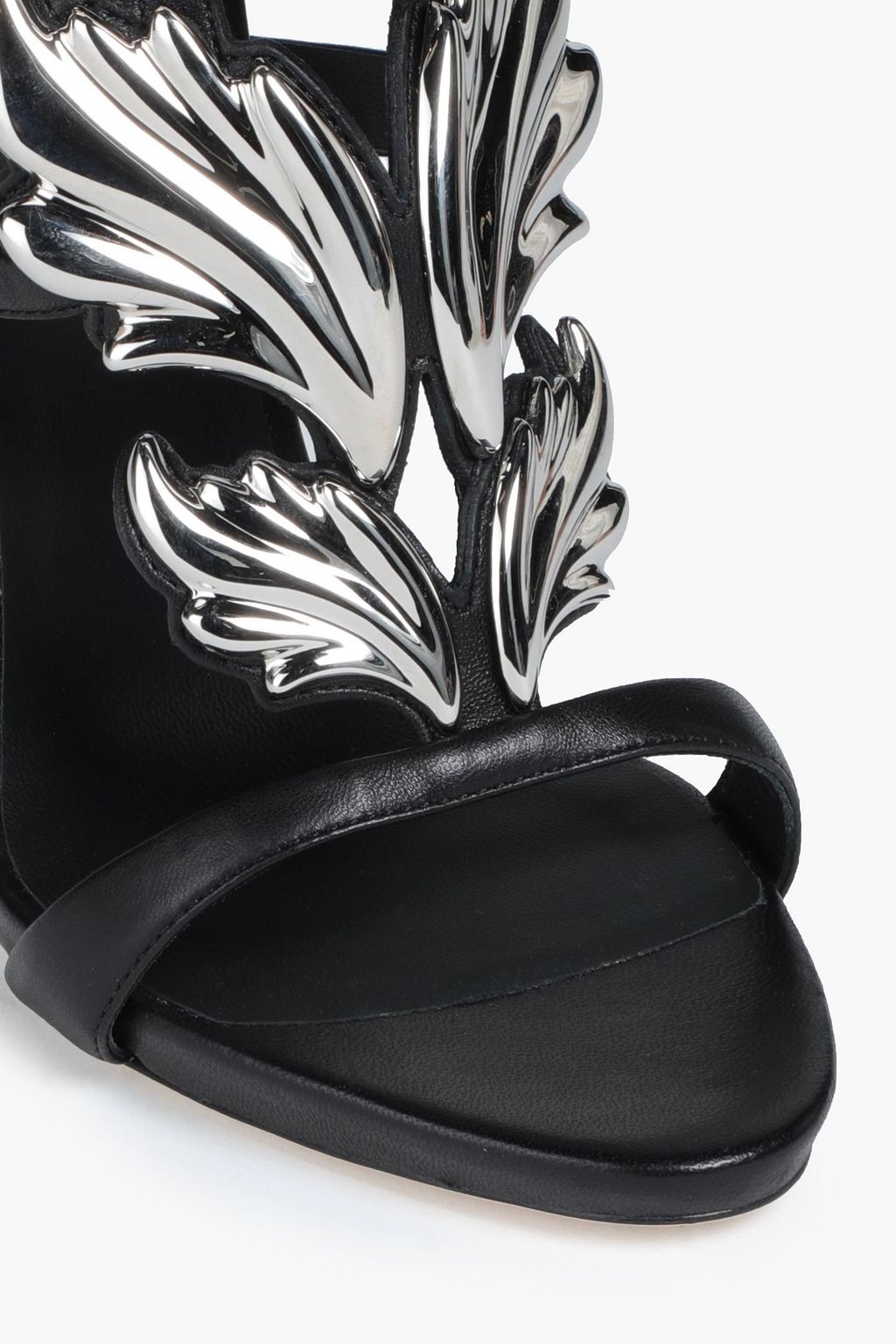 GIUSEPPE ZANOTTI Embellished leather sandals