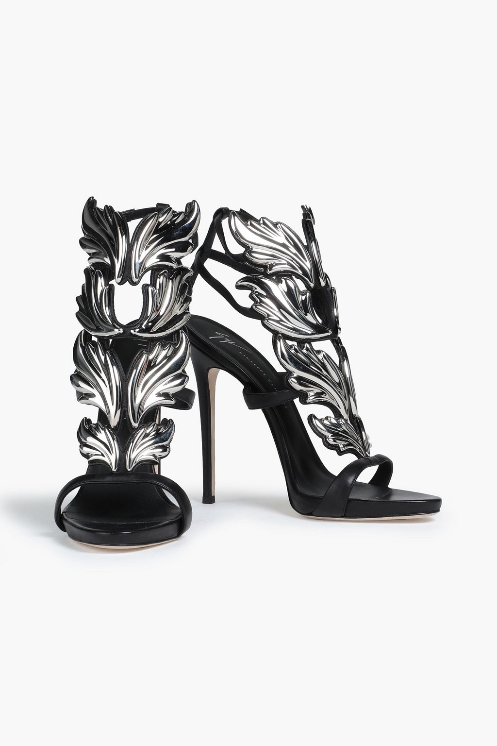 GIUSEPPE ZANOTTI Embellished leather sandals