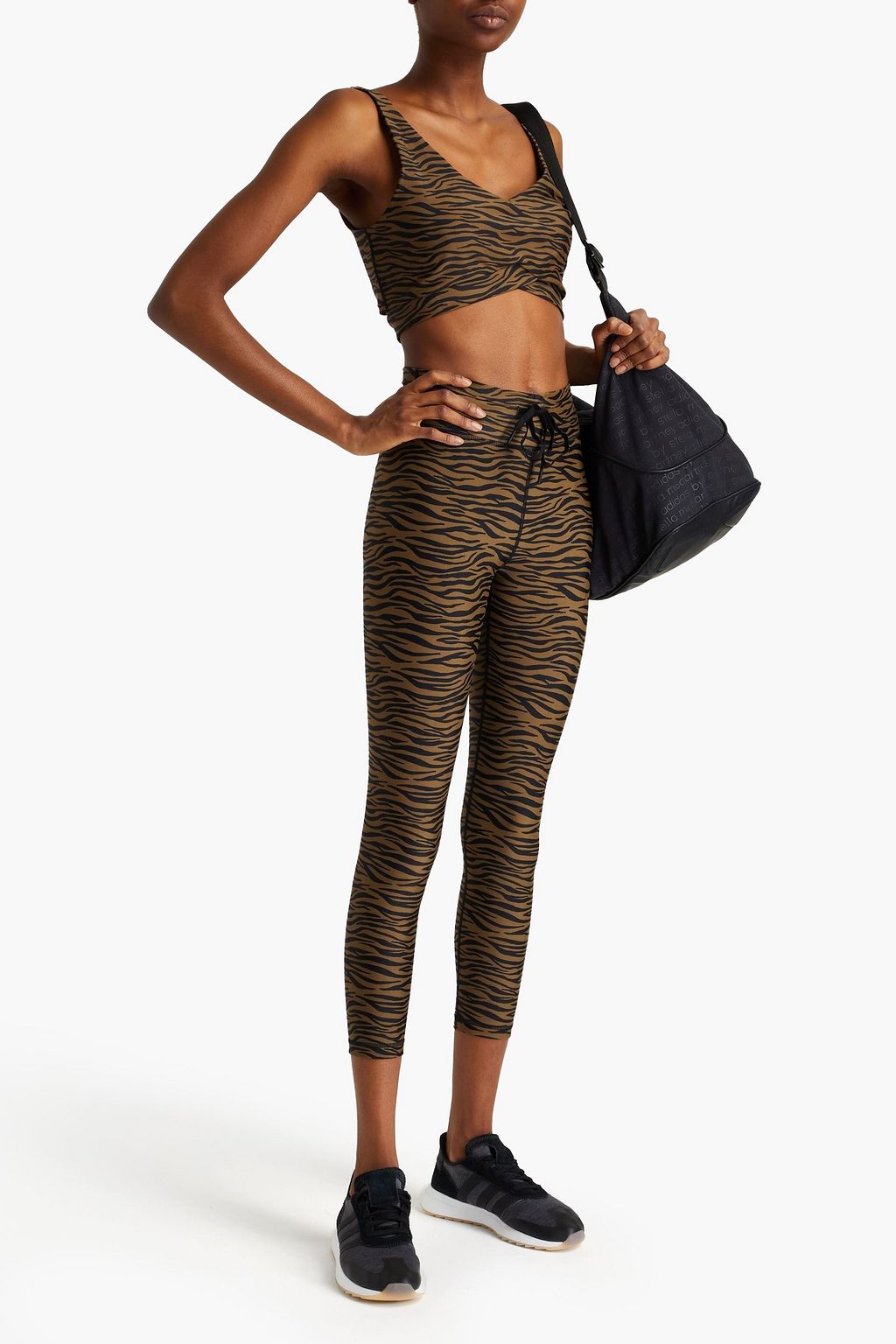 THE UPSIDE Malibu Tiger stretch leggings