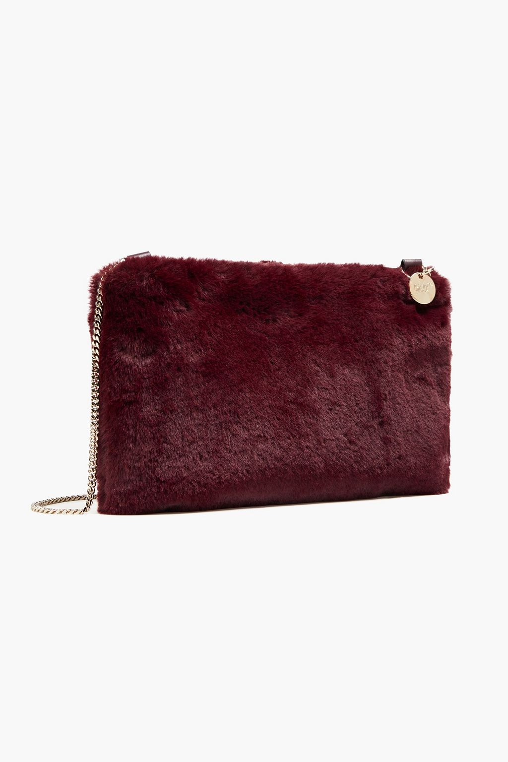 RED(V) Embellished faux fur cross-body bag