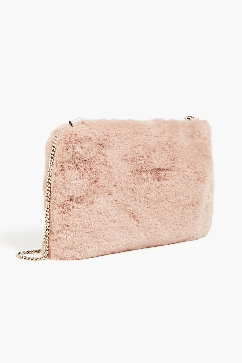 RED(V) Embellished faux fur cross-body bag