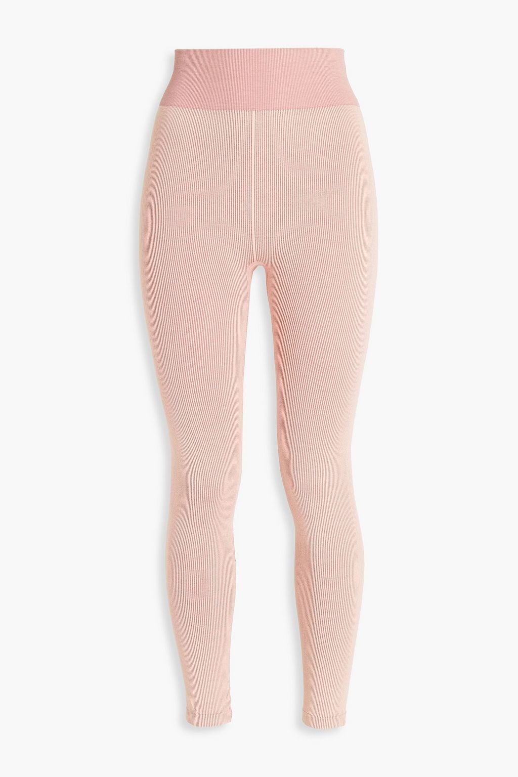 THE UPSIDE Circular Knit ribbed jacquard-knit leggings