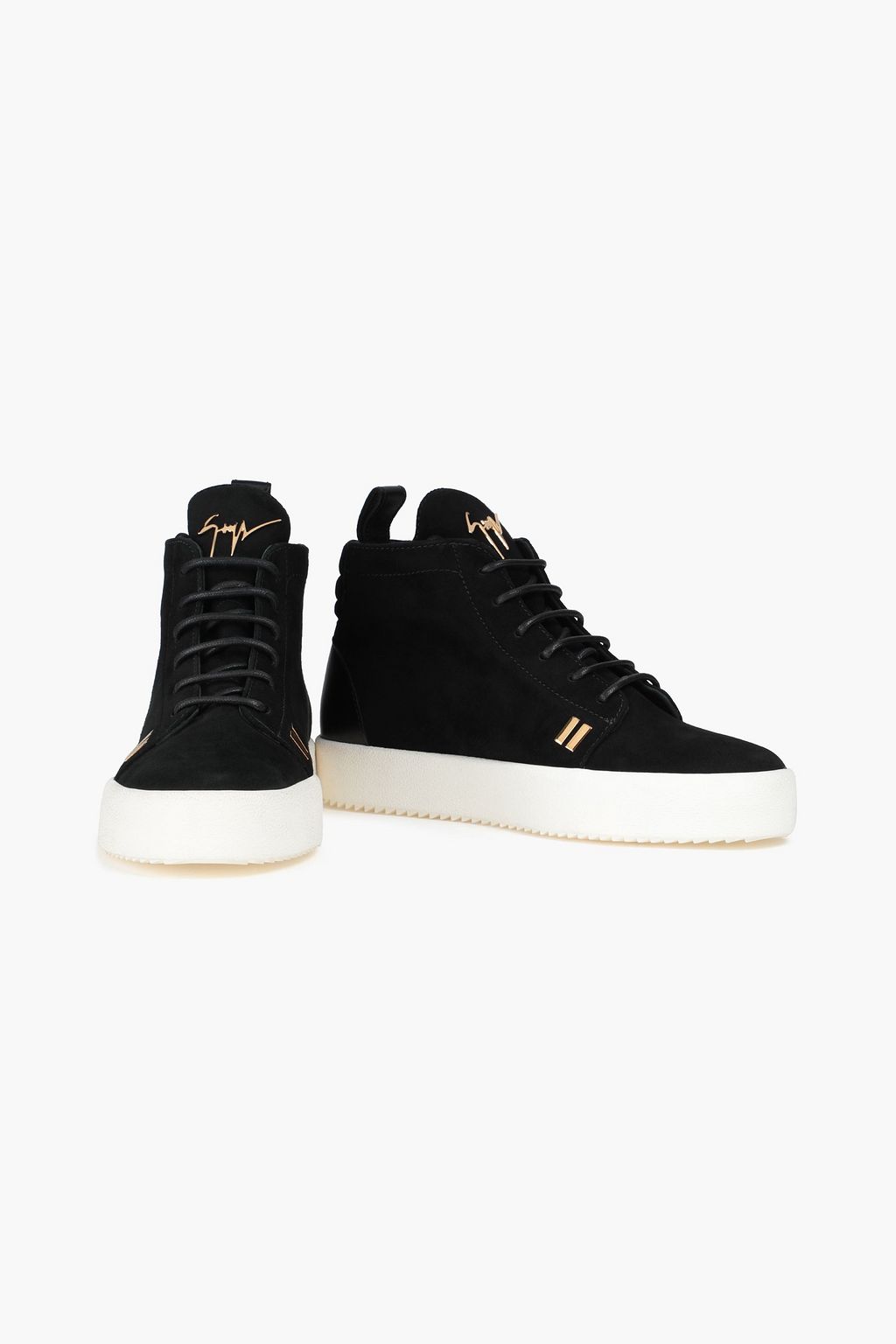 GIUSEPPE ZANOTTI Suede high-top sneakers