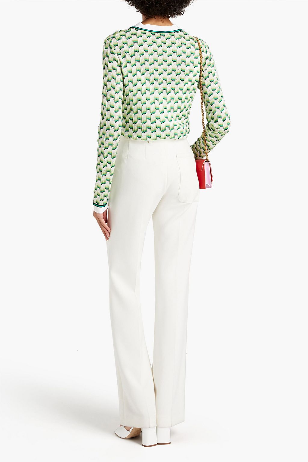 MISSONI Crochet-knit cardigan