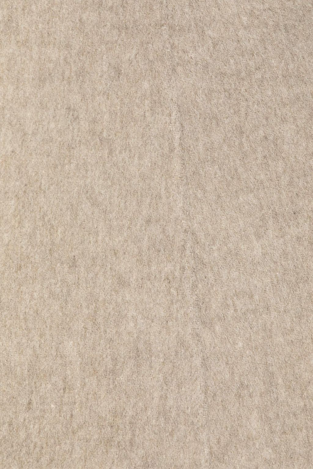 THEORY Brushed wool and cashmere-blend felt mini skirt