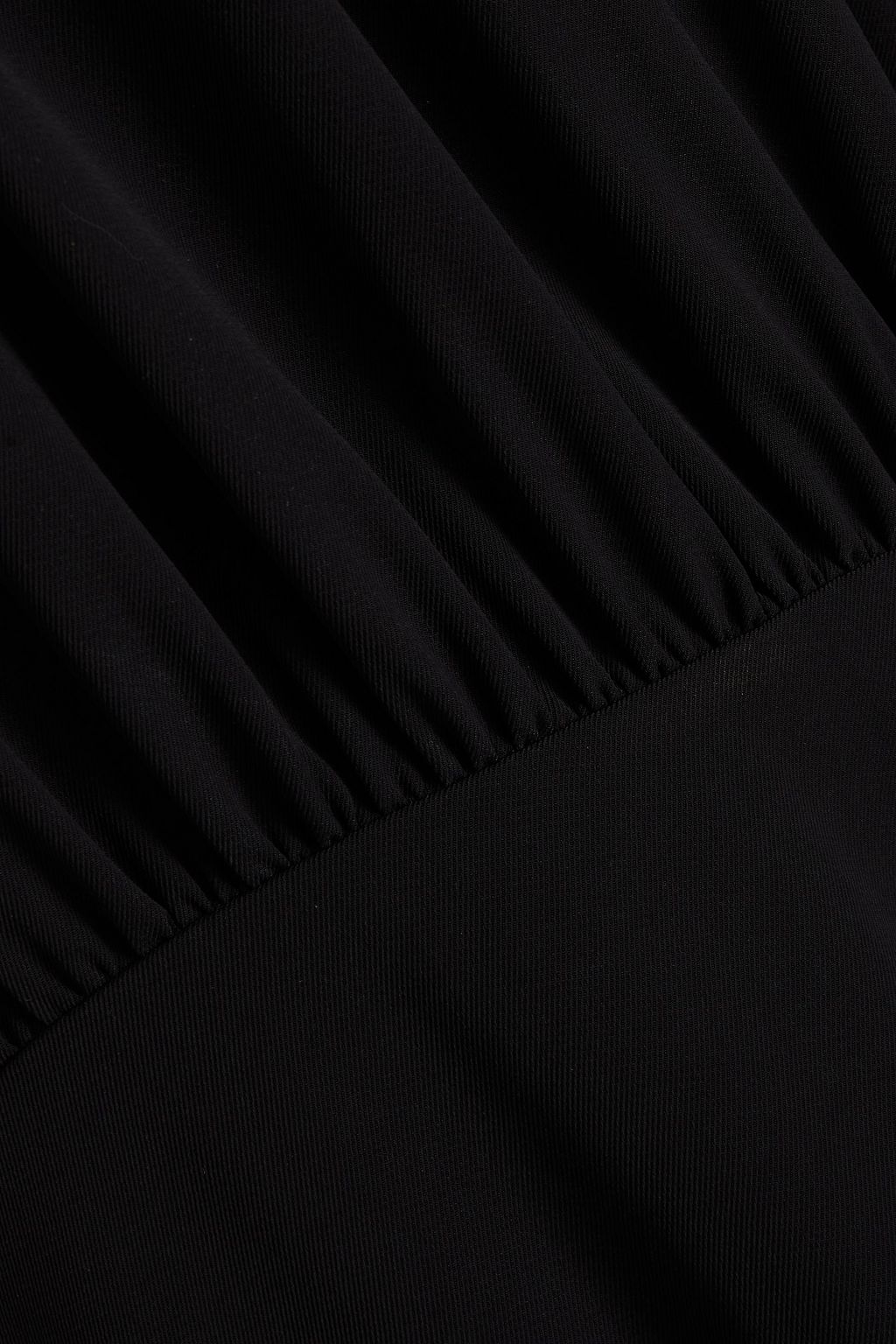 ZIMMERMANN Gathered twill midi dress