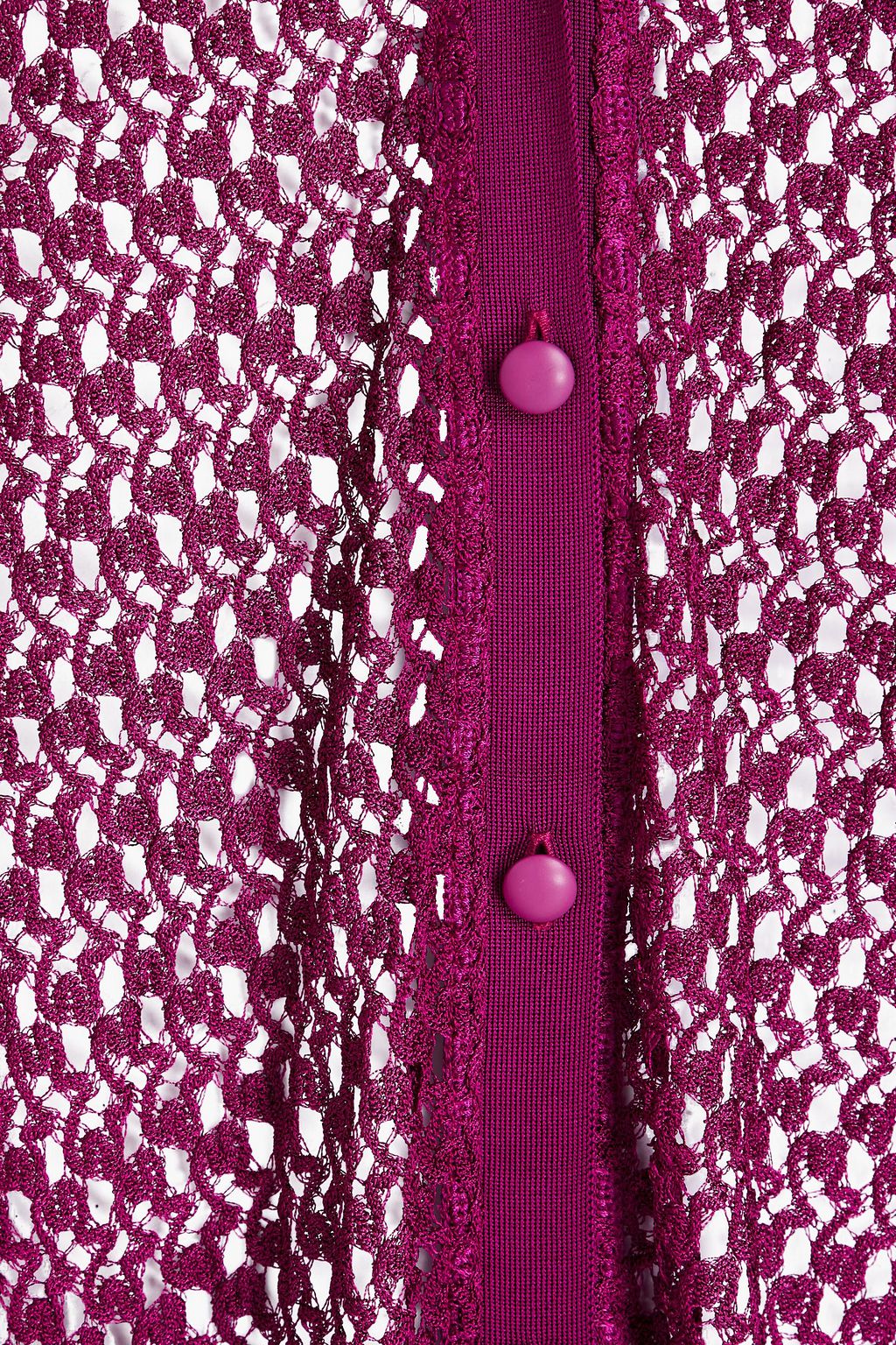 MISSONI Crochet-knit cardigan