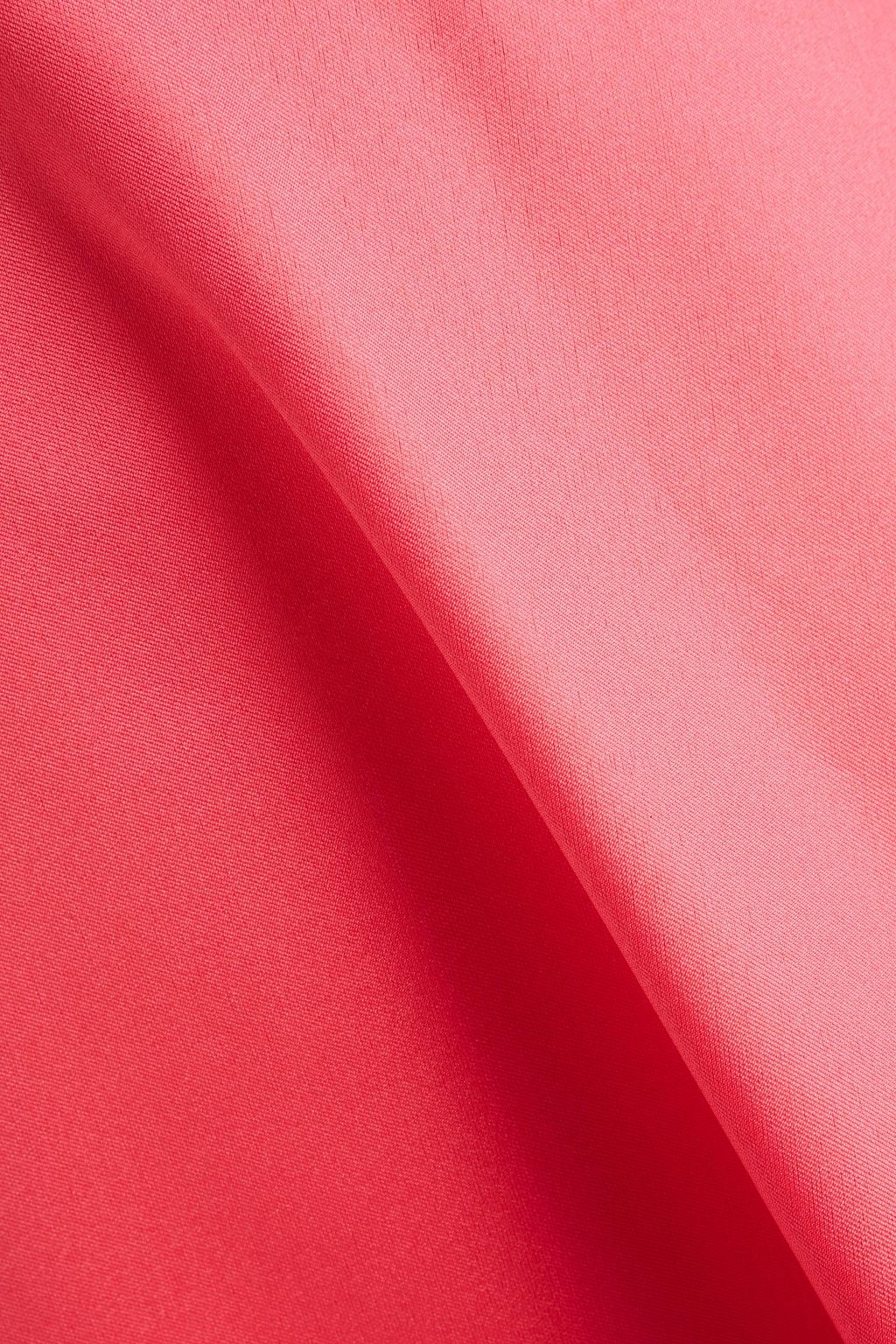 ML MONIQUE LHUILLIER Strapless wrap-effect duchesse-satin gown