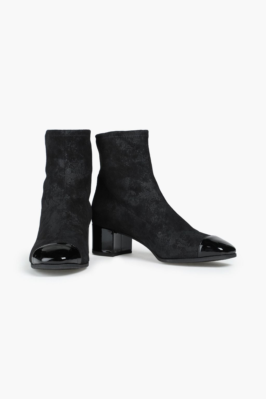 GIUSEPPE ZANOTTI Textured-leather ankle boots