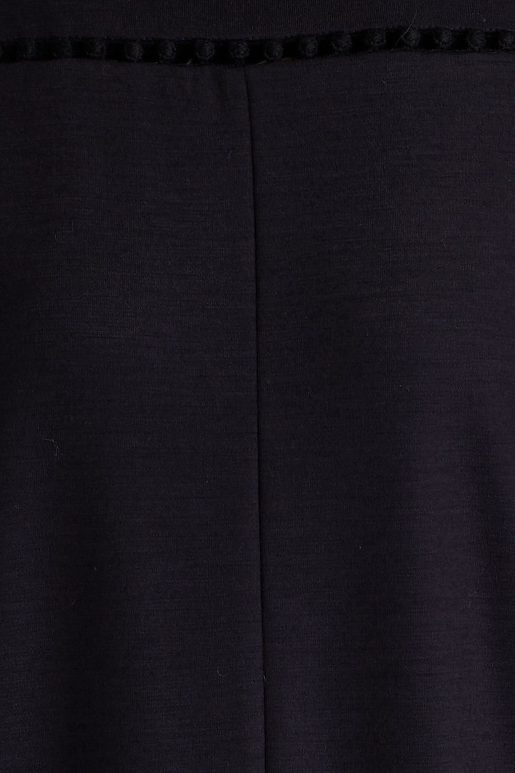 CHLOÉ Lattice-trimmed wool-blend jersey mini dress