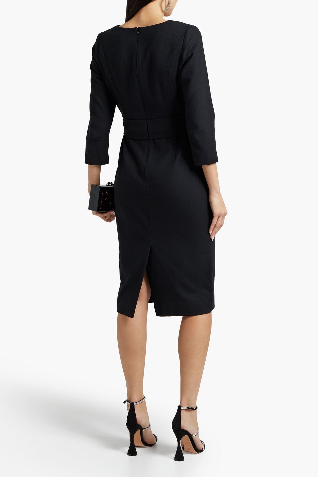 JANE ATELIER Fox wool-felt dress