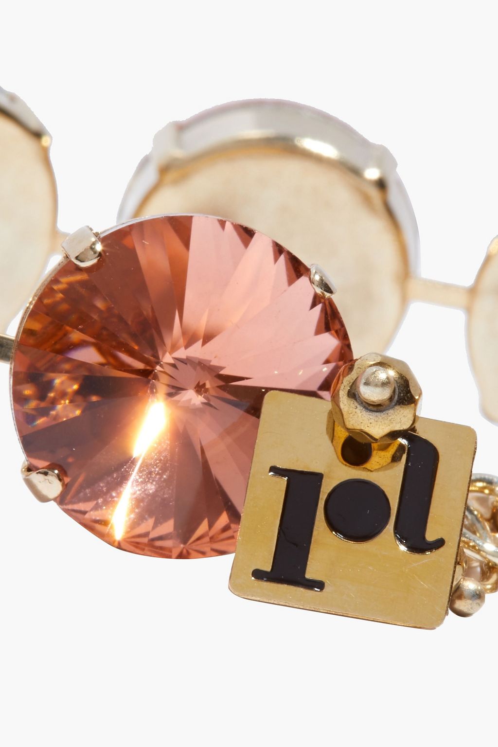 ROSANTICA Pesca gold-tone crystal bracelet