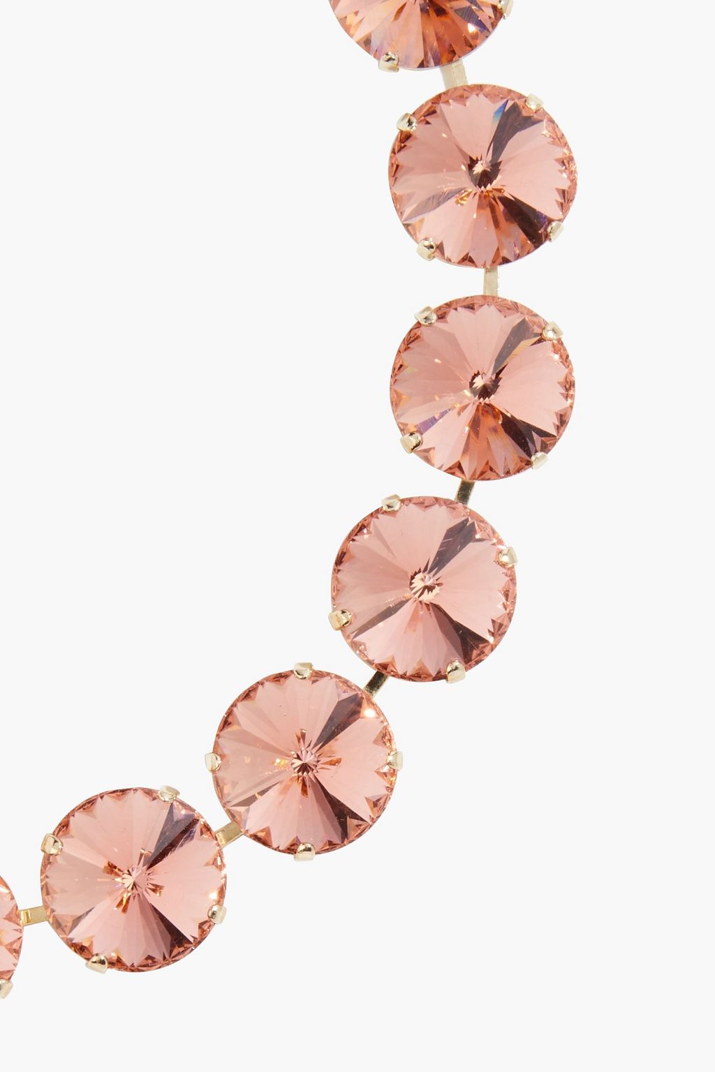 ROSANTICA Pesca gold-tone crystal necklace