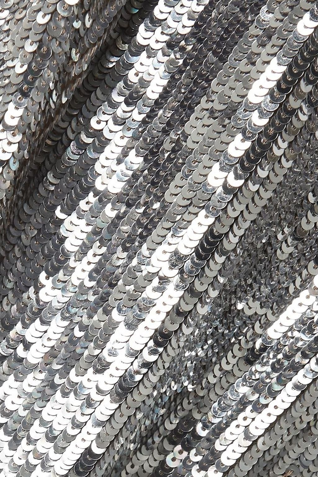 OSCAR DE LA RENTA Sequined tulle mini dress